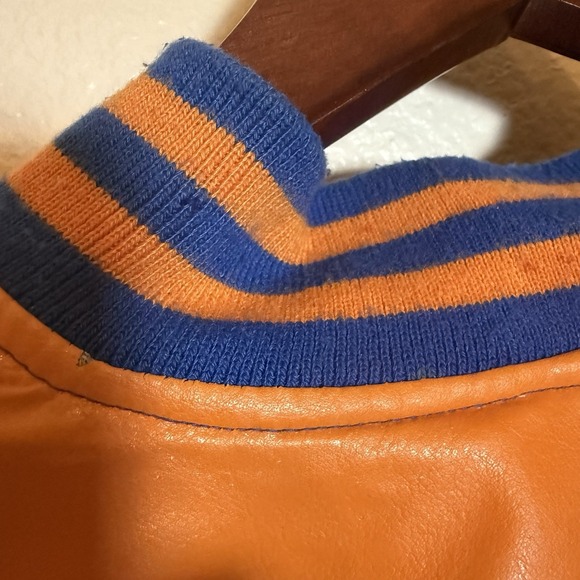 University Of Florida Gators Vintage Steve & Barry's Faux  Leather Jacket Size M - Picture 13 of 16